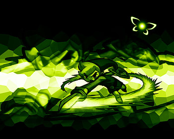 toon link! , toon link, toon link and navi, legend of zelda, link HD wallpaper