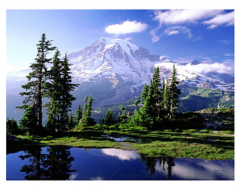 Mountain Lake, nature, lake, , mountain HD wallpaper
