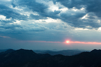 Nature, Sky, Mountains, Clouds HD wallpaper