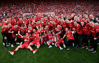 Liverpool win Premier League 2024/2025, soccer, Premier League, Liverpool F.C. HD wallpaper