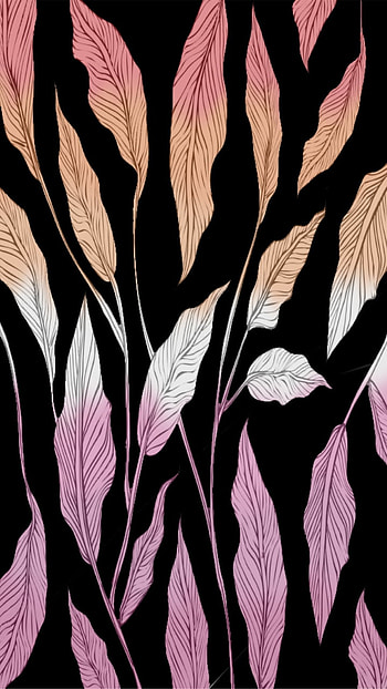 Lesbian leaf, magenta, art, lgbtq HD phone wallpaper