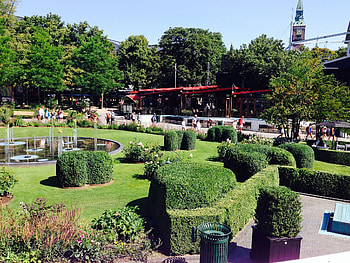Tivoli Gardens, Danish amusement park, Thousand wonders, Tivoli spectacle HD wallpaper