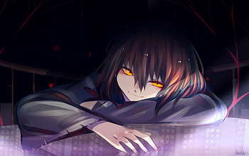 Gothic Anime Manga , anime-girl, anime, artist, artwork, digital-art, deviantart HD wallpaper
