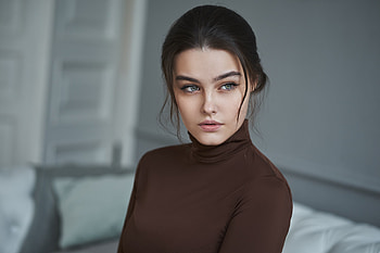 Beautiful Women Portrait, girls, model, portrait HD wallpaper