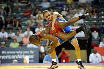 Soldiers in wrestling, World championships, United States Army HD wallpaper