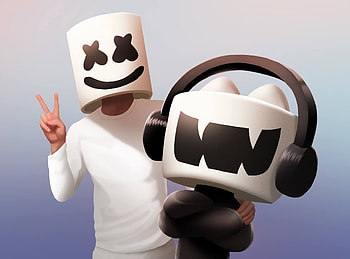 DJ Marshmello Artwork, marshmello, music, dj, artwork, artist HD wallpaper