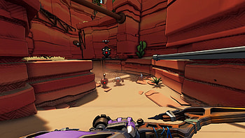 Roboquest Game - Dynamic Action Scene, video game, Roboquest HD wallpaper