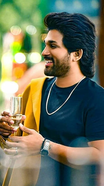 Allu Arjun , Candid, Smile HD phone wallpaper
