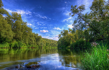 Landscape, Rivers HD wallpaper