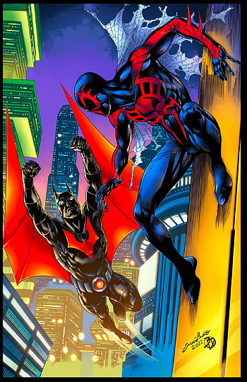 Batman vs Spider-Man, marvel, dc HD phone wallpaper