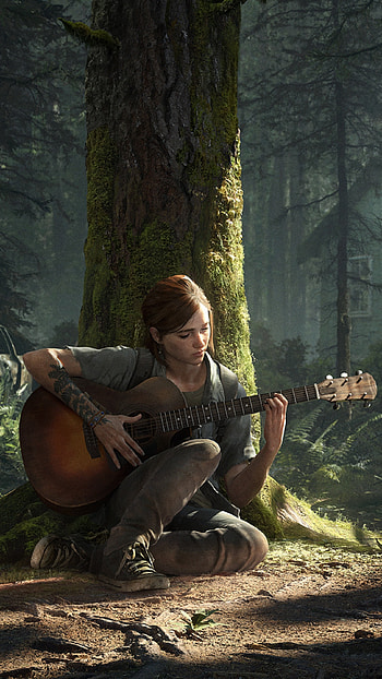 Latest, Guitar, girl HD phone wallpaper