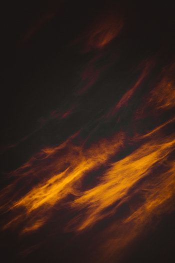 Nature, Sunset, Sky, Clouds, Porous HD phone wallpaper