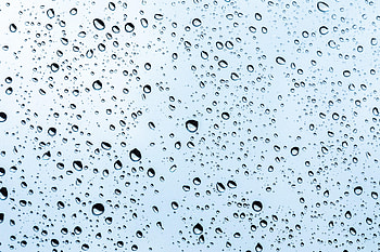 Drops, Macro, Surface, Moisture, Glass HD wallpaper