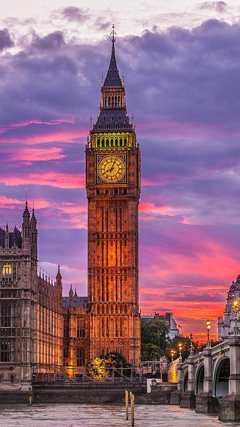 London England , backgrounds, Big Ben HD phone wallpaper