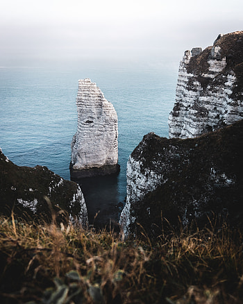 Landscape, Nature, Sea, Rocks, Cliff HD phone wallpaper