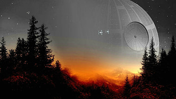 Death Star, Star Wars HD wallpaper