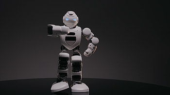 Robot close up, stock video, Robot technology, Video HD wallpaper