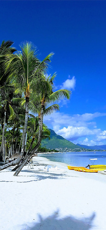 Reunion Island, Flic en flac HD phone wallpaper