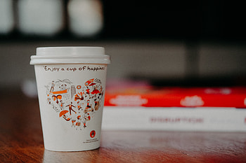 Inscription, Food, Coffee, Glass HD wallpaper