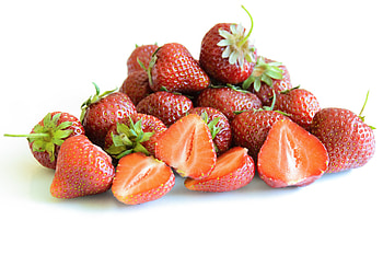 Food, Strawberry, Berries, Ripe, Juicy HD wallpaper