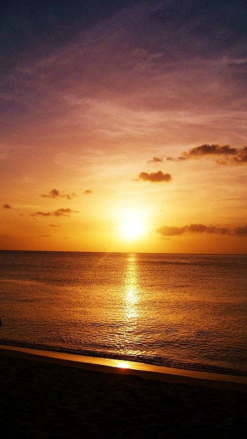 Sunset, Ocean Sunset HD phone wallpaper