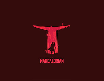 Minimal, TV Show, 2020 The Mandalorian HD wallpaper