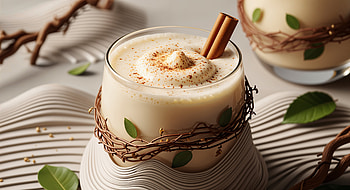 Creamy Eggnog Delight —, Eggnog HD wallpaper