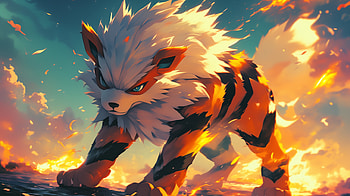 Stunning Arcanine - Fierce Fire Pokémon, Anime, Pokemon, Arcanine (Pokémon) HD wallpaper