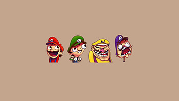 Preview minimalism, memes, art, faces HD wallpaper
