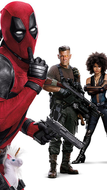 Domino (Deadpool) character, Deadpool 2 cable, Ultra mobile HD phone wallpaper