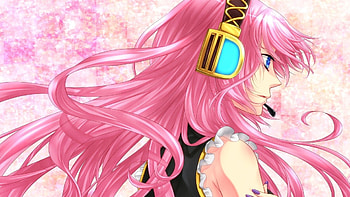 Luka Megurine, Beautiful , Anime backgrounds, Captivating HD wallpaper