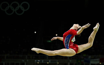 Aliya Mustafina, Balance Beam HD wallpaper