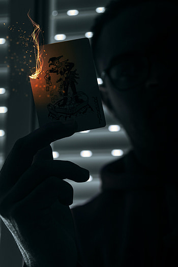 Dark, Sparks, Glow, Map HD phone wallpaper