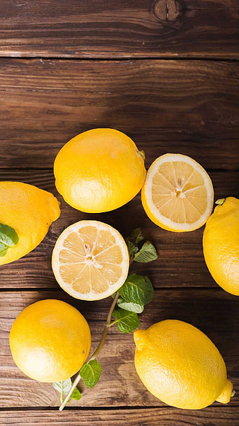 Vibrant lemon, Eye-catching , Citrusy delight, Fruitful HD phone wallpaper