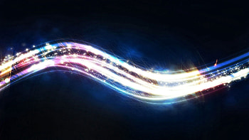 Abstract, Sparks, Color, Colors, Glow, Wave HD wallpaper