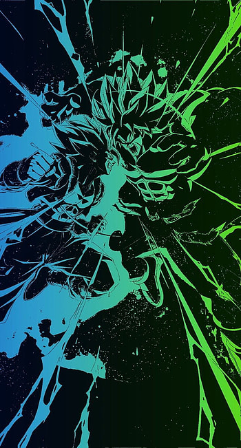Goku x Broly, Kakarot, DBS HD phone wallpaper