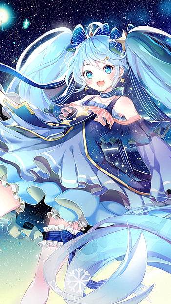 Hatsune Miku, Anime, Vocaloid HD phone wallpaper