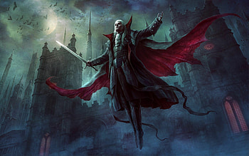 Male vampire HD wallpaper
