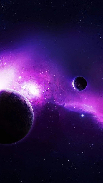 6 Plus Violet Space 5 5 Inches HD phone wallpaper