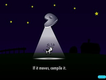 Compile It, spotlight, stars, beam HD wallpaper
