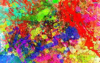 Paint Splatter HD wallpaper