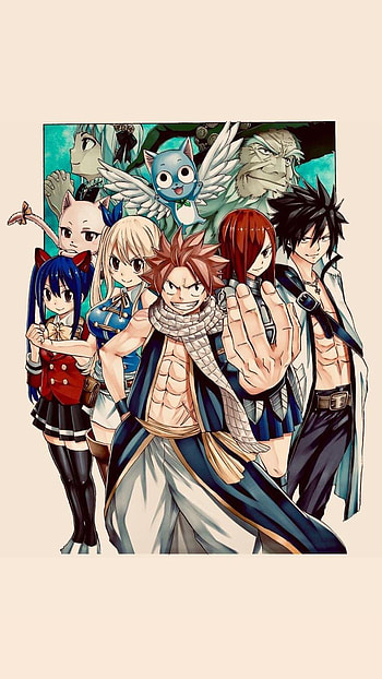Fairy Tail, japon, arte HD phone wallpaper