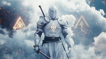 warrior, fantasy, symbol, fantasy warrior HD wallpaper