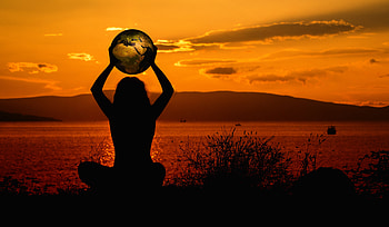 Dark, Silhouette, Seclusion, Privacy, Land, Earth, Meditation, Harmony HD wallpaper