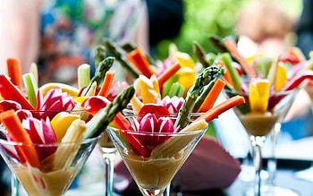 Food, Vegetables, Radish, Corn, Cocktail, Sauce, Carrot, Maize HD wallpaper