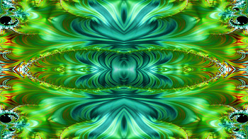 Trippy Psychedelic Fractal, trippy, psychedelic, aesthetic, pattern, Abstract, fractal HD wallpaper