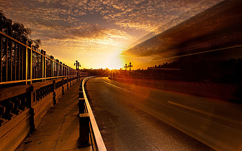 Landscape, Roads HD wallpaper