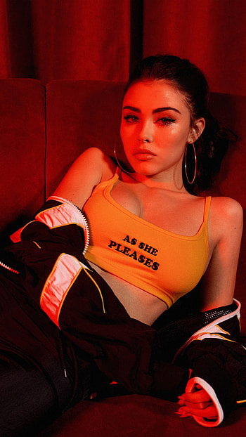 Madison beer, hollywood actress, model, gorgeous HD phone wallpaper