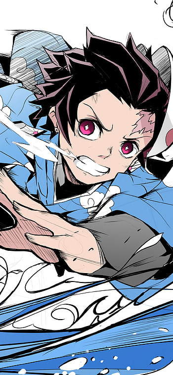 Tanjiro Kamado Action - Demon Slayer Anime , Tanjiro Kamado, Anime, Demon Slayer: Kimetsu no Yaiba HD phone wallpaper