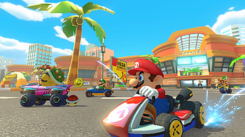 Mario Kart, Deluxe features, DLC- variety, Techradar coverage HD wallpaper